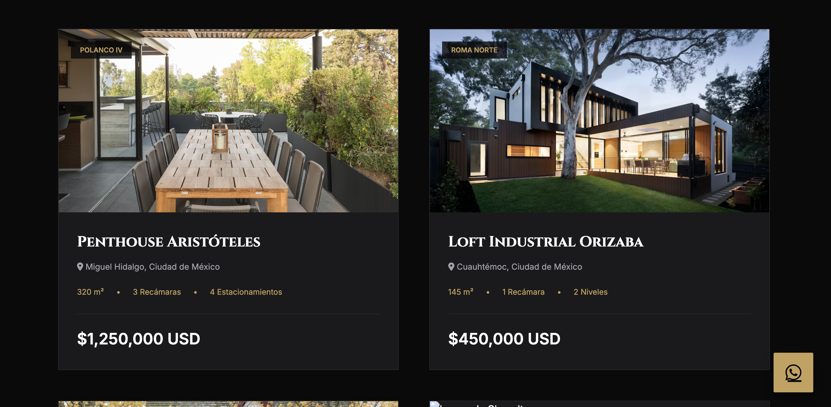 Página web para inmobiliaria en Morelos
